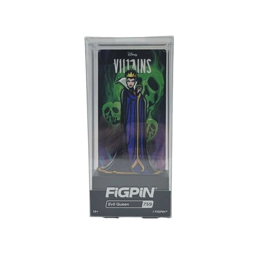 FiGPiN Disney Villains - Evil Queen #759 Glitter Target Exclusive